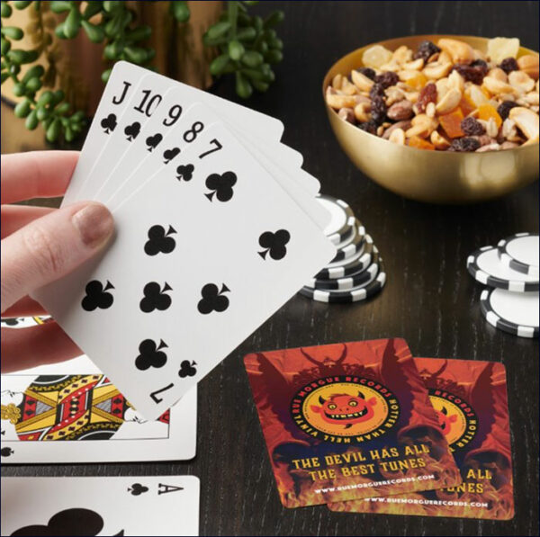 Rue Morgue Records Playing Cards
