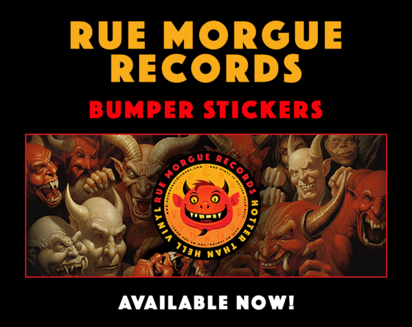 Rue Morgue Records Bumper Stickers