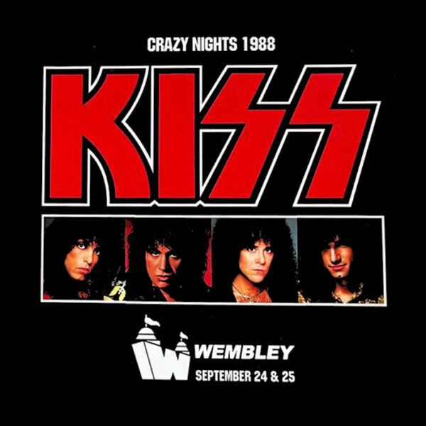 KISS: Crazy Nights 1988 (Wembley 4LP Coloured Vinyl)