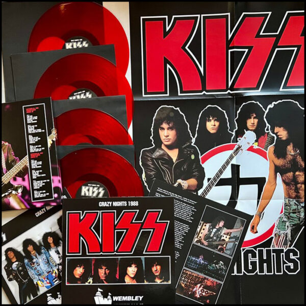 KISS: Crazy Nights 1988 (Wembley 4LP Coloured Vinyl)