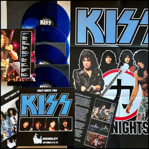 KISS: Crazy Nights 1988 (Wembley 4LP Coloured Vinyl)
