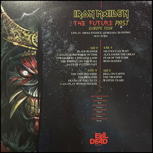 Iron Maiden: The Future Past Europe Tour (2LP Coloured Vinyl)