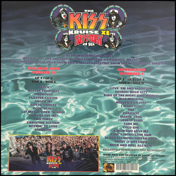 KISS: Kountdown At Sea (4LP Coloured Vinyl Boxset)
