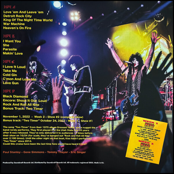 KISS: Cruise XI Kisstory At Sea (2LP Set)