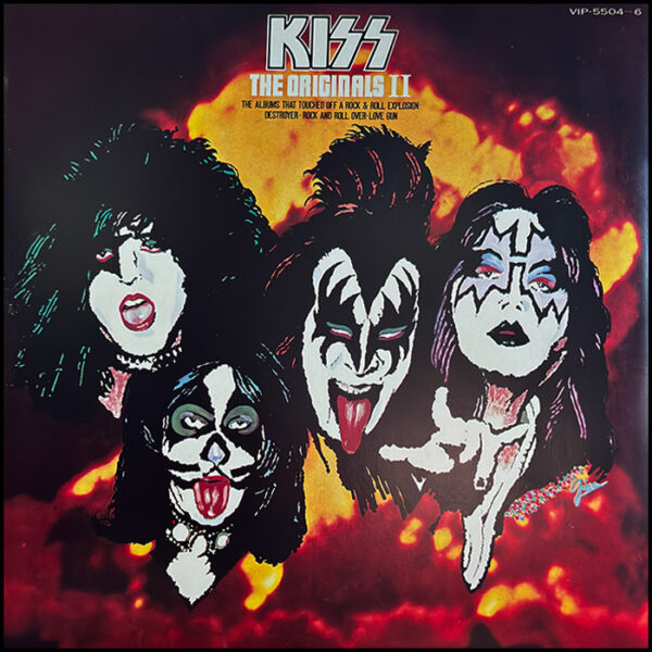 KISS: The Originals II (3LP Set Japanese Pressing)