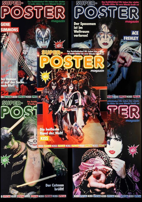 KISS: Super-Poster Magazine Specials (5 Issues)