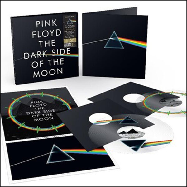 Pink Floyd: The Dark Side Of The Moon (50th Anniversary UV Printed Clear Vinyl 2LP)