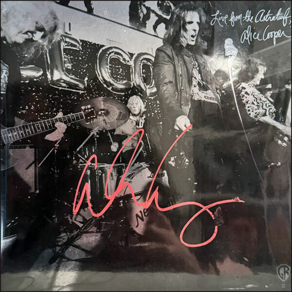 Alice Cooper: Live From The Astroturf (7") (Signed)