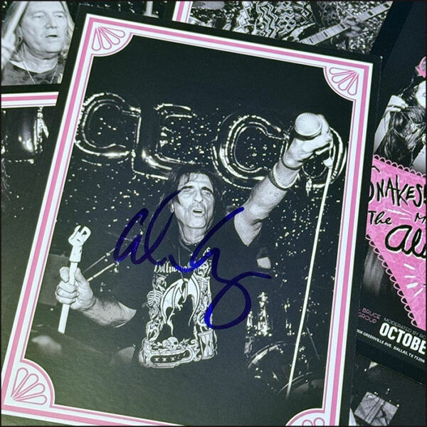 Alice Cooper: Live From The Astroturf (7") (Signed)