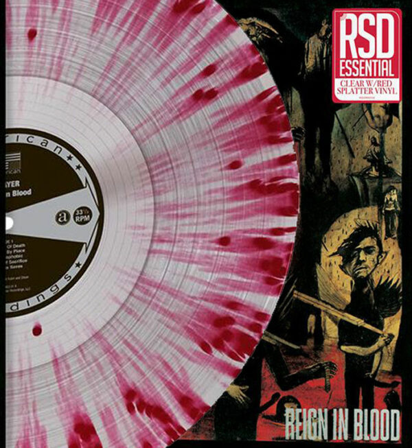 Slayer: Reign In Blood (Clear With Red Splatter RSD Exclusive)