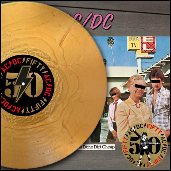 AC/DC: Dirty Deeds Done Dirt Cheap (50th Anniversary Gold Nugget Vinyl)