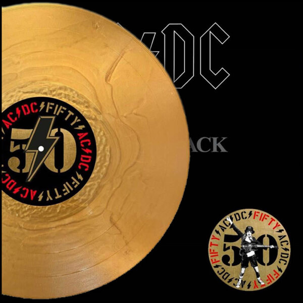 AC/DC: Back In Black (50th Anniversary Gold Nugget Vinyl)