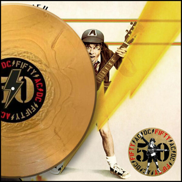 AC/DC: High Voltage (50th Anniversary Gold Nugget Vinyl)