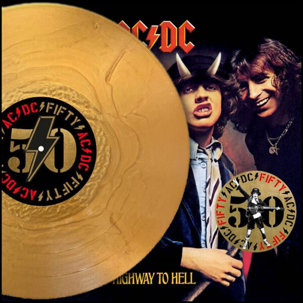 AC/DC: Highway To Hell (50th Anniversary Gold Nugget Vinyl)