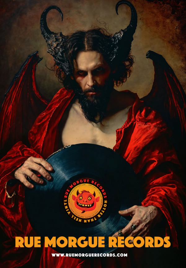 Rue Morgue Records Lucifer Poster