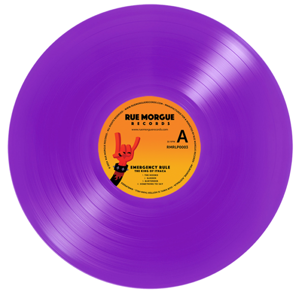 Emergency Rule: The King Of Ithaca (Colored Vinyl)