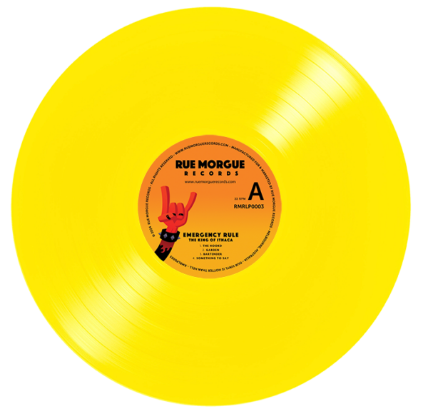Emergency Rule: The King Of Ithaca (Colored Vinyl)