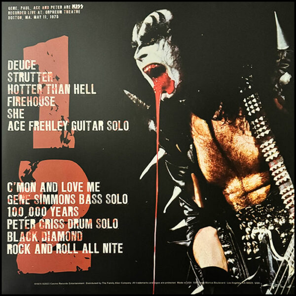 KISS: The Boston Stranglers (Coloured Vinyl)