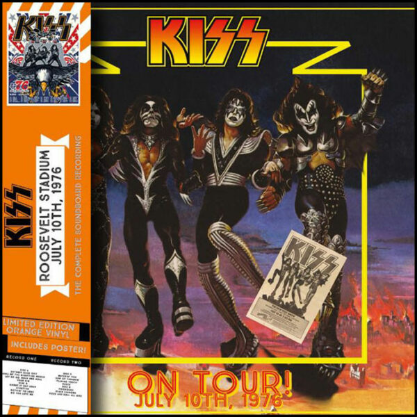 KISS: On Tour July 10th 1976 (2LP Coloured Vinyl)