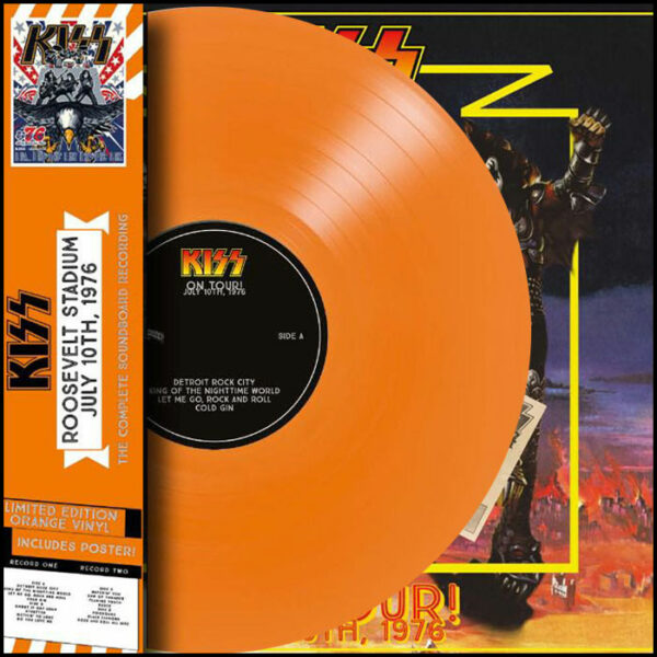 KISS: On Tour July 10th 1976 (2LP Coloured Vinyl)