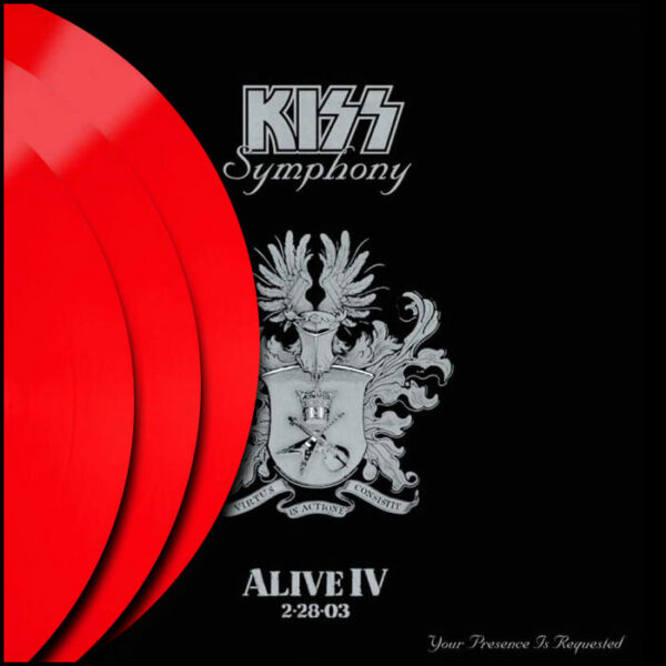 KISS: Symphony Alive IV (3LP Red Vinyl)