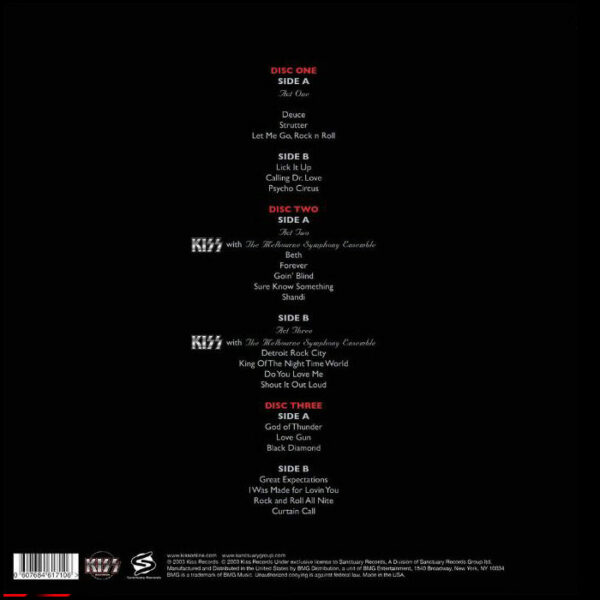 KISS: Symphony Alive IV (3LP Red Vinyl)