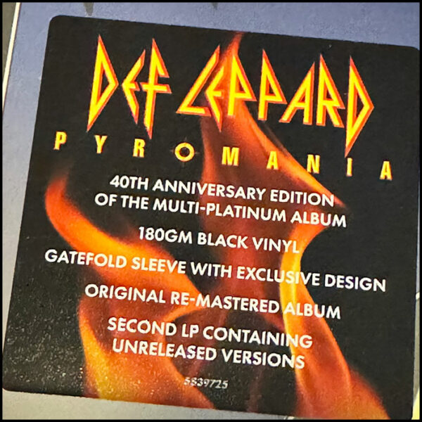 Def Leppard: Pyromania (40th Anniversary 2LP)