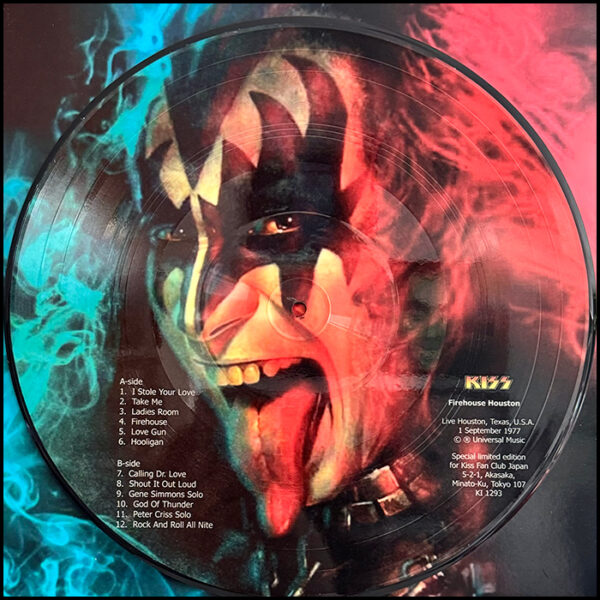 KISS: Firehouse Houston (Picture Disc)
