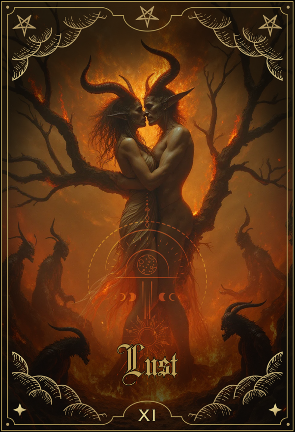 Tarot Card: XI Lust
