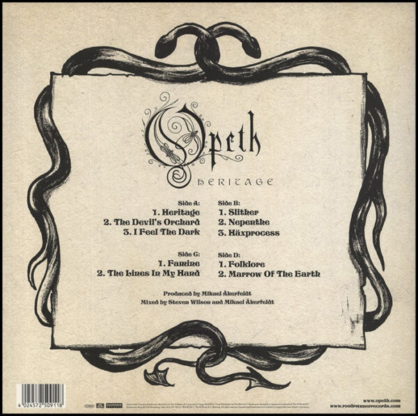 Opeth: Heritage (2LP W/Poster)