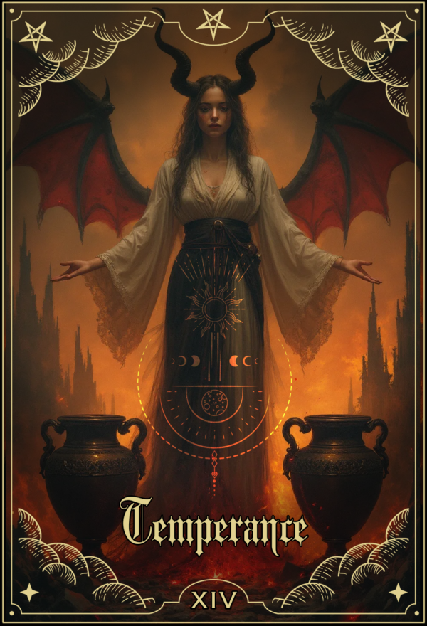 Tarot Card: XIV Temperance