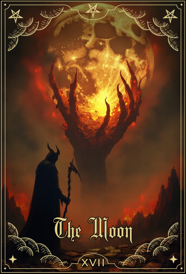 Tarot Card: XVIII The Moon
