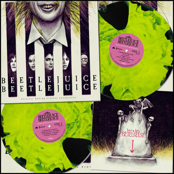 Beetlejuice Beetlejuice: Original Motion Picture Soundtrack (Australian Exclusive Neon Green & Black Coloured Vinyl)