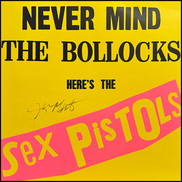 Sex Pistols: Never Mind The Bollocks (Signed Glen Matlock)