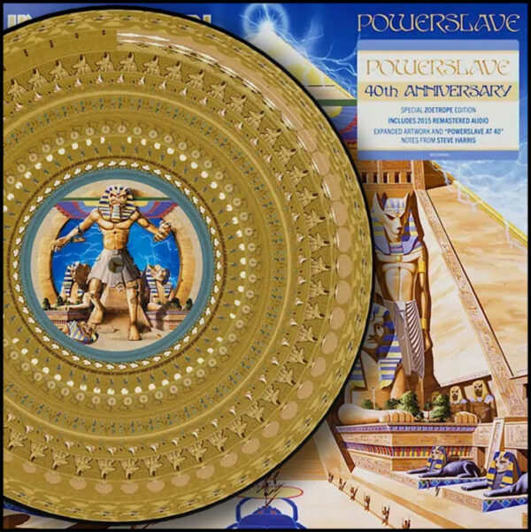 Iron Maiden: Powerslave (40th Anniversary Zoetrope Vinyl)
