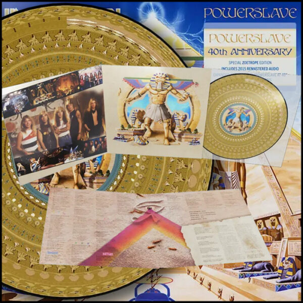 Iron Maiden: Powerslave (40th Anniversary Zoetrope Vinyl)