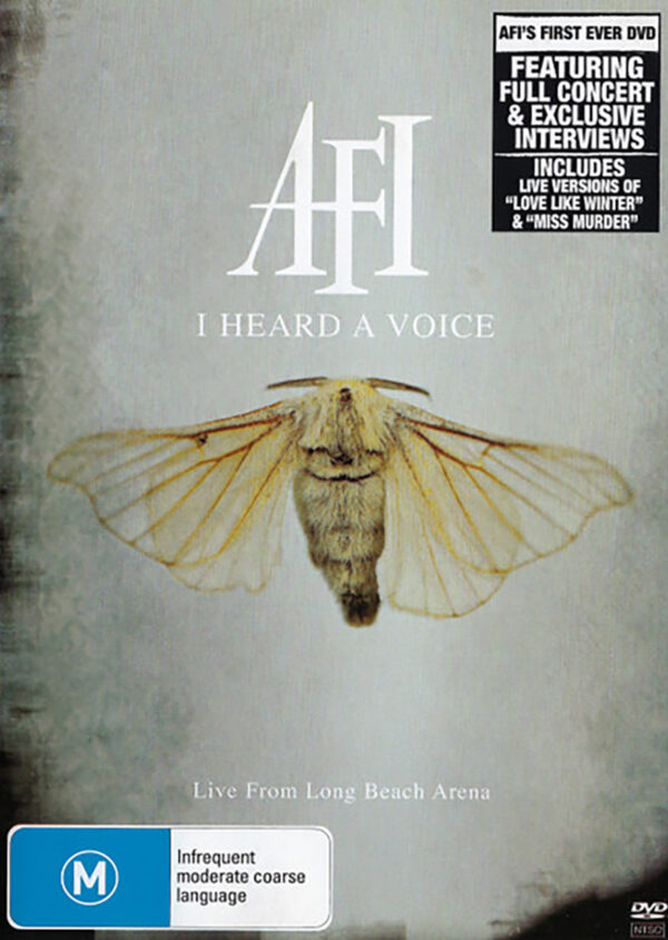 AFI: I Heard A Voice DVD