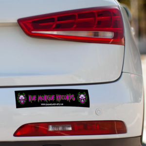 Rue Morgue Records Fluro Devil Bumper Stickers