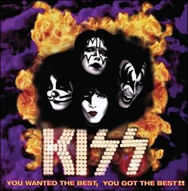 KISS: You Wanted The Best (2LP Purple Vinyl) (Unofficial)
