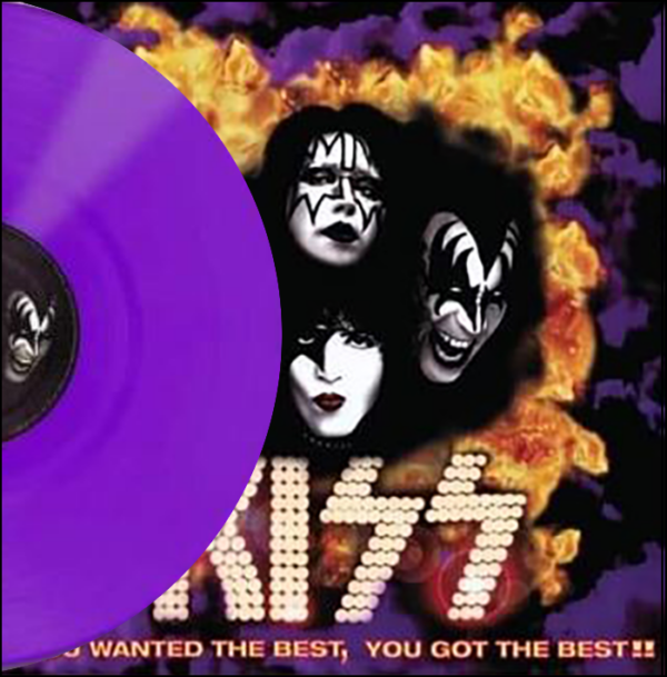 KISS: You Wanted The Best (2LP Purple Vinyl) (Unofficial)