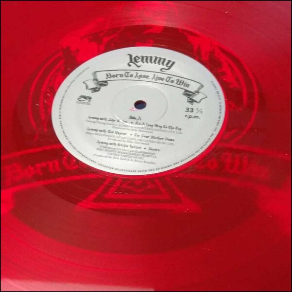 Lemmy: Born To Lose, Live To Win (Red Vinyl Cloth Cover)