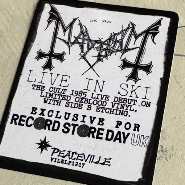 Mayhem: Live In Ski (Limited Edition Oxblood Vinyl)