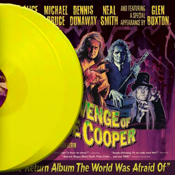 Alice Cooper: The Revenge Of Alice Cooper (CD or 2LP Yellow Vinyl)