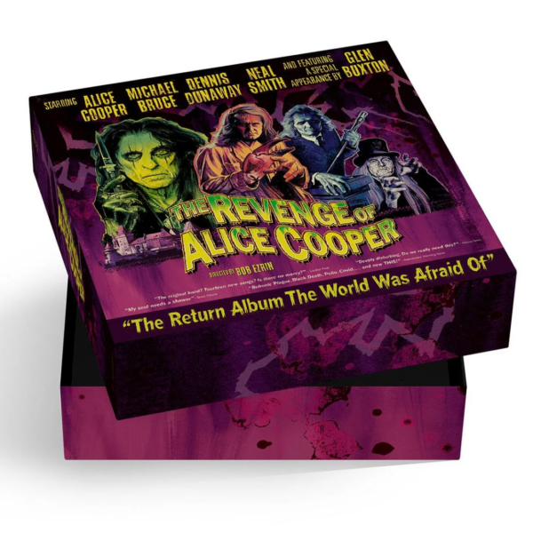Alice Cooper: The Revenge Of Alice Cooper (CD + 7" Including 2 Bonus tracks + Vintage Art Print  + T-Shirt)