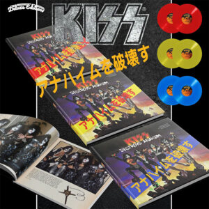 KISS: Destroys Anaheim 1976 Hardcover Book 2LP Set