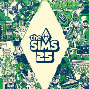 The Sims: 25th Anniversary Soundtrack (Clear & Green Splatter Vinyl)