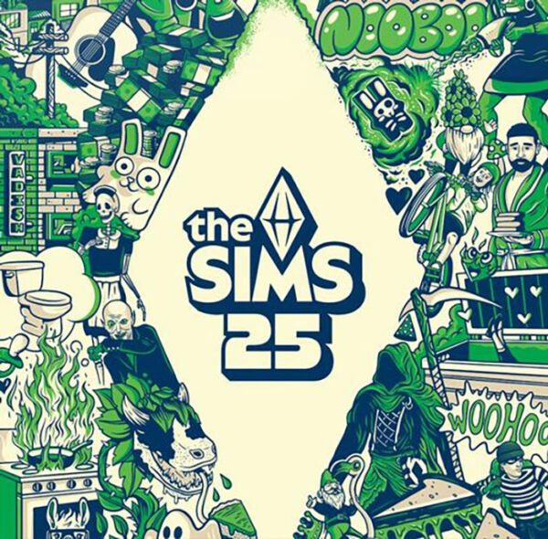 The Sims: 25th Anniversary Soundtrack (Clear & Green Splatter Vinyl)