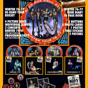 KISS: Rock And Roll Over Winter Tour 76-77 Box Set