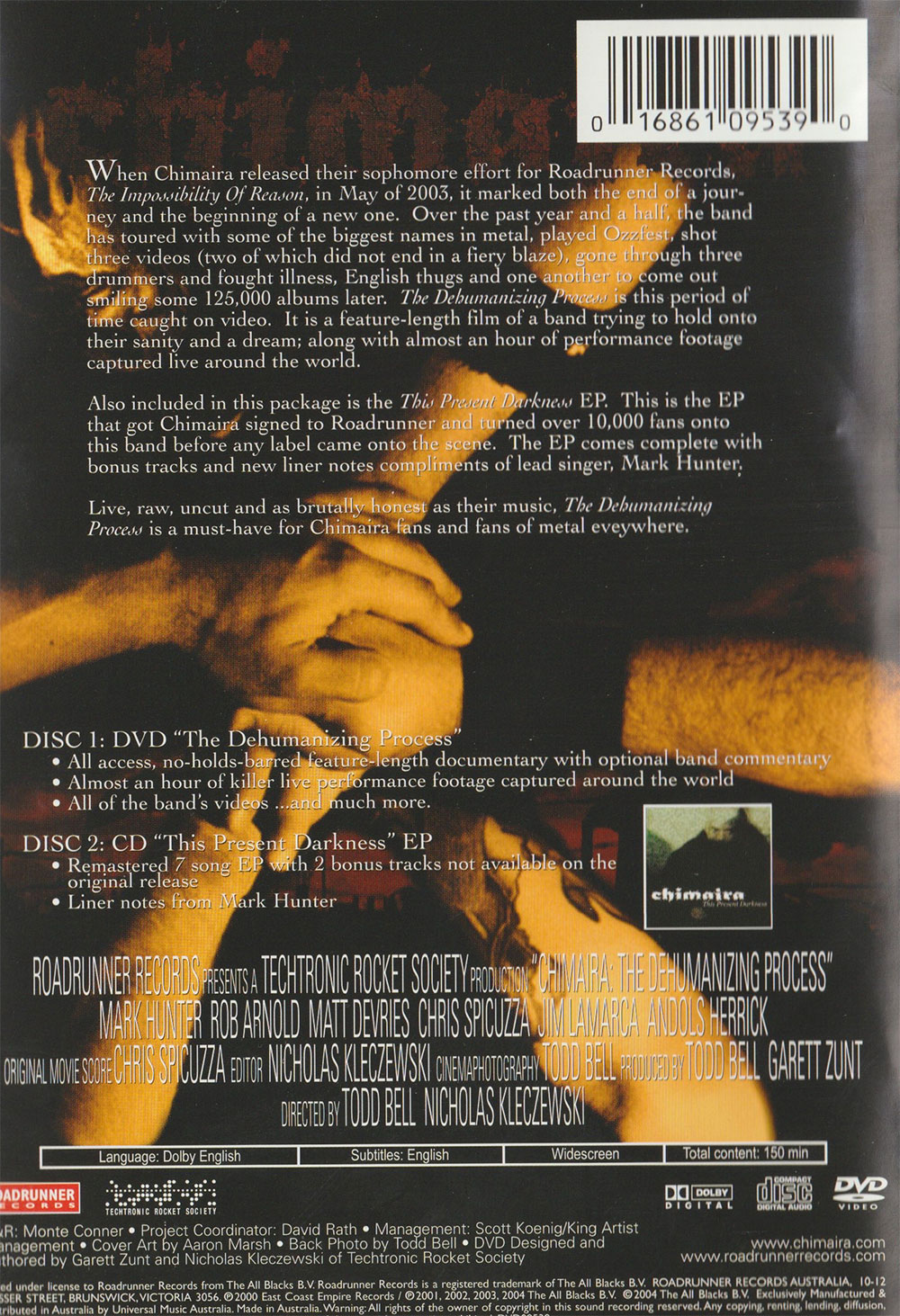 Chimaira The Dehumanizing Process (DVD)