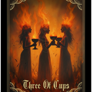 Tarot Card: III Three Of Cups